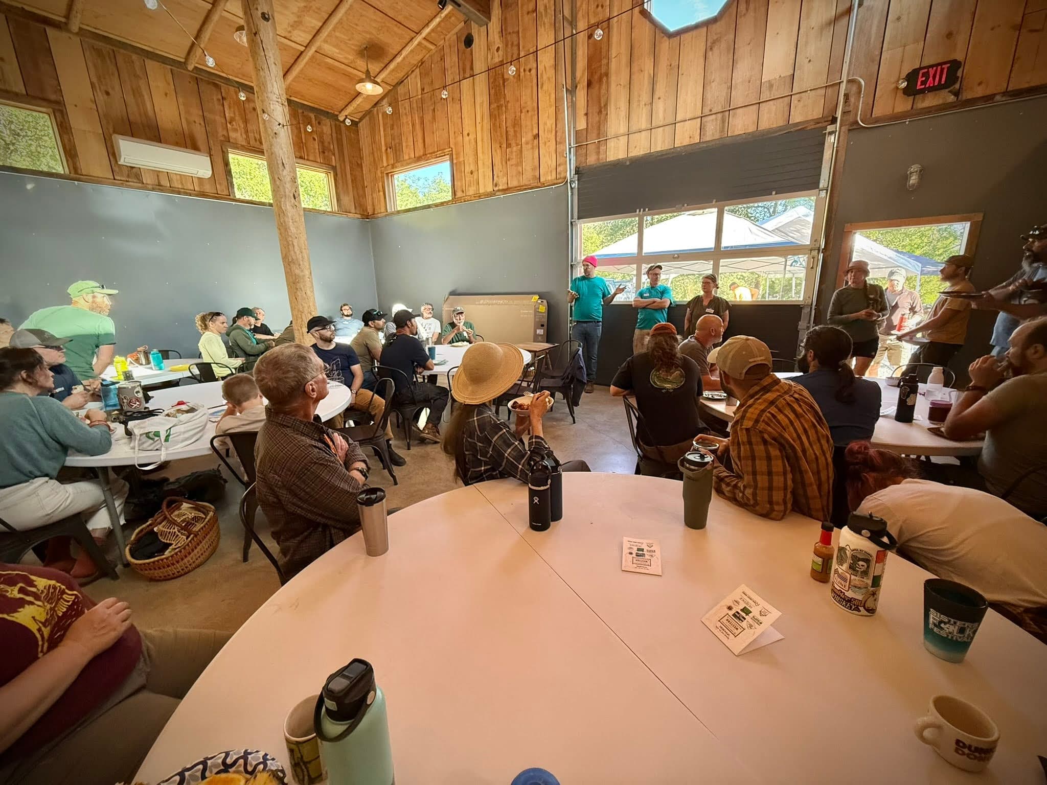 Company retreat gathering space at Yale Creek Ranch
